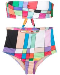 Amir Slama - All-Over Graphic-Print Bikini Set - Lyst