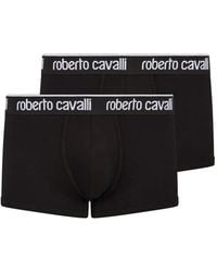 Roberto Cavalli - Logo-Waistband Boxers (Set Of Two) - Lyst