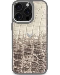 Velante - クロコパターン Iphone 16 Pro Max ケース - Lyst