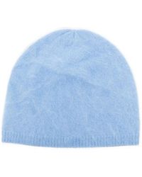 Lisa Yang - Bonnet En Maille Brossée - Lyst