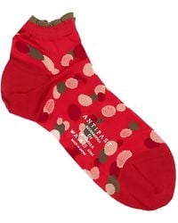 Antipast - Polka-Dot Short Socks - Lyst