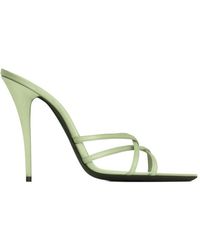 Saint Laurent - Pastel Strap Sandals - Lyst