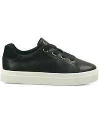 GANT - プラットフォーム レザースニーカー - Lyst