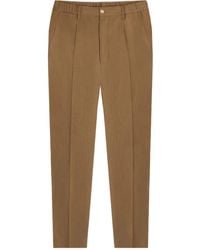 Gazzarrini x Michele Franzese - Pleat-Detail Chino Trousers - Lyst