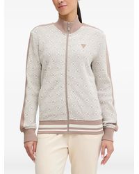 Guess - 4G Pullover Mit Reißverschluss - Lyst