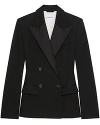 Givenchy - Double Breasted Tuxedo Jacket - Lyst