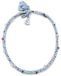 Alanui - Beaded Bandana Necklace - Lyst