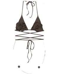 Magda Butrym - Wrap-Around Halterneck Bikini Top - Lyst