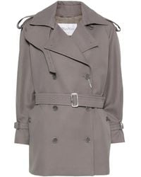 Max Mara - Cacio Double-Breasted Belted Trench Coat - Lyst