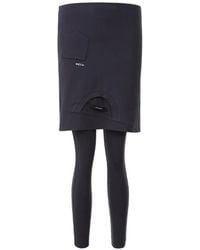 Pushbutton - Pocket Detail Skirt Leggings - Lyst