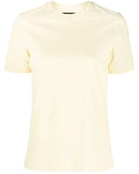 DIESEL - T-Shirt Met Logoprint - Lyst