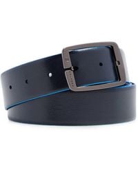 Piquadro - Reversible Leather Belt - Lyst