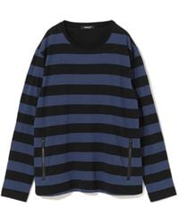 Undercover - Maglione A Righe Con Zip - Lyst