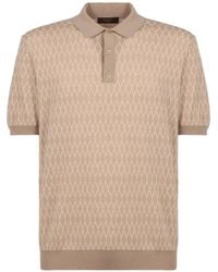 Slowear - Knit Button Polo Shirt - Lyst