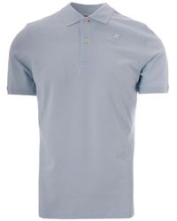 K-Way - Logo-Appliqué Polo Shirt - Lyst