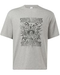 Reebok - X Dc Printed T-Shirt - Lyst