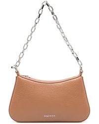 McQueen - Grainy Lamb Leather Pouch - Lyst