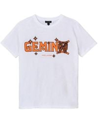 Marc Jacobs - The Zodiac Gemini-Print T-Shirt - Lyst
