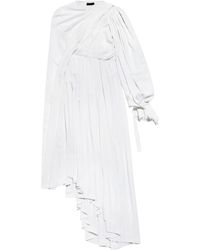 Balenciaga - Robe asymétrique à coupe longue - Lyst