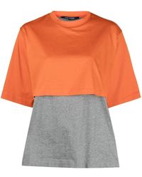 Sofie D'Hoore - Zweifarbiges T-Shirt - Lyst