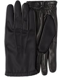 Prada - Guantes Con Logo Triangular - Lyst