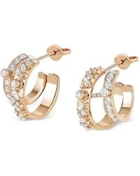Nouvel Heritage - Créoles Under The Stars Serties De Diamants - Lyst