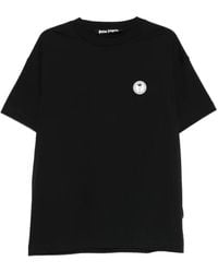 Palm Angels - Logo-Patch T-Shirt - Lyst