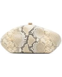 Cult Gaia - The Caldera Snake-Effect Clutch Bag - Lyst