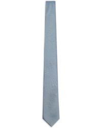 Emporio Armani - Striped Silk Tie - Lyst