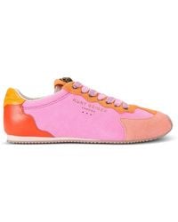 Kurt Geiger - Baskets À Cristaux Islington À Tête D'Aigle Signature - Lyst