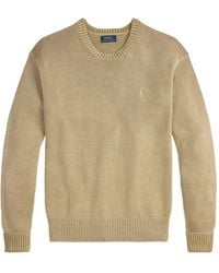 Polo Ralph Lauren - Pull En Coton À Manches Longues - Lyst