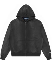BBCICECREAM - Logo-Embroidered Zip-Up Hoodie - Lyst
