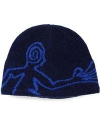 Hiking Patrol - Exploration Graphic-Knit Beanie Hat - Lyst