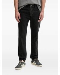 HUGO - Tapered-Fit Patch Pocket Jeans - Lyst