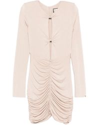 Nissa - Vestido corto con detalle de cristales - Lyst