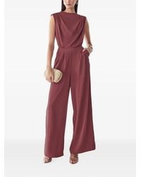 BWLDR - Bailey Jumpsuit Mit Falten - Lyst