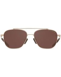 Dita Eyewear - Double-Bridge Pilot Sunglasses - Lyst