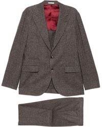 Brunello Cucinelli - Pocket Two-Button Suit - Lyst
