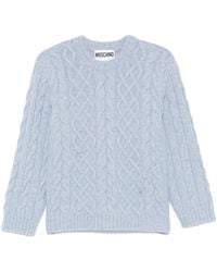 Moschino - ケーブルニット セーター - Lyst