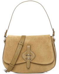 Coccinelle - Large Mavery Strap Leather Shoulder Bag - Lyst