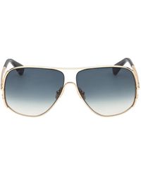 Max Mara Eyewear - Pilot-Frame Sunglasses - Lyst