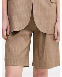 La Petite Francaise - Solange Drawstring Striped Shorts - Lyst