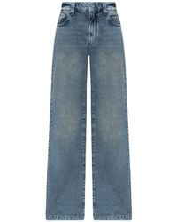 Emporio Armani - Wide-Leg Jeans - Lyst