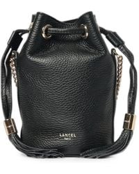 Lancel - Premiere Flirt Grained Leather Mini Bucket Bag - Lyst