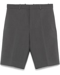 Jil Sander - Tailored Wool Shorts - Lyst