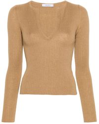 Max Mara - Gerippter Urlo Pullover - Lyst