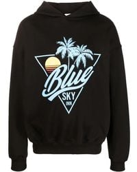 BLUE SKY INN - Logo-Print Cotton Hoodie - Lyst
