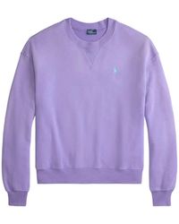 Polo Ralph Lauren - Long-Sleeve Crew-Neck Sweatshirt - Lyst