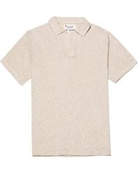 MC2 Saint Barth - Fraser V-Neck Short-Sleeve Polo Shirt - Lyst