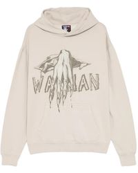 WARMAN - Logo-Print Hoodie - Lyst
